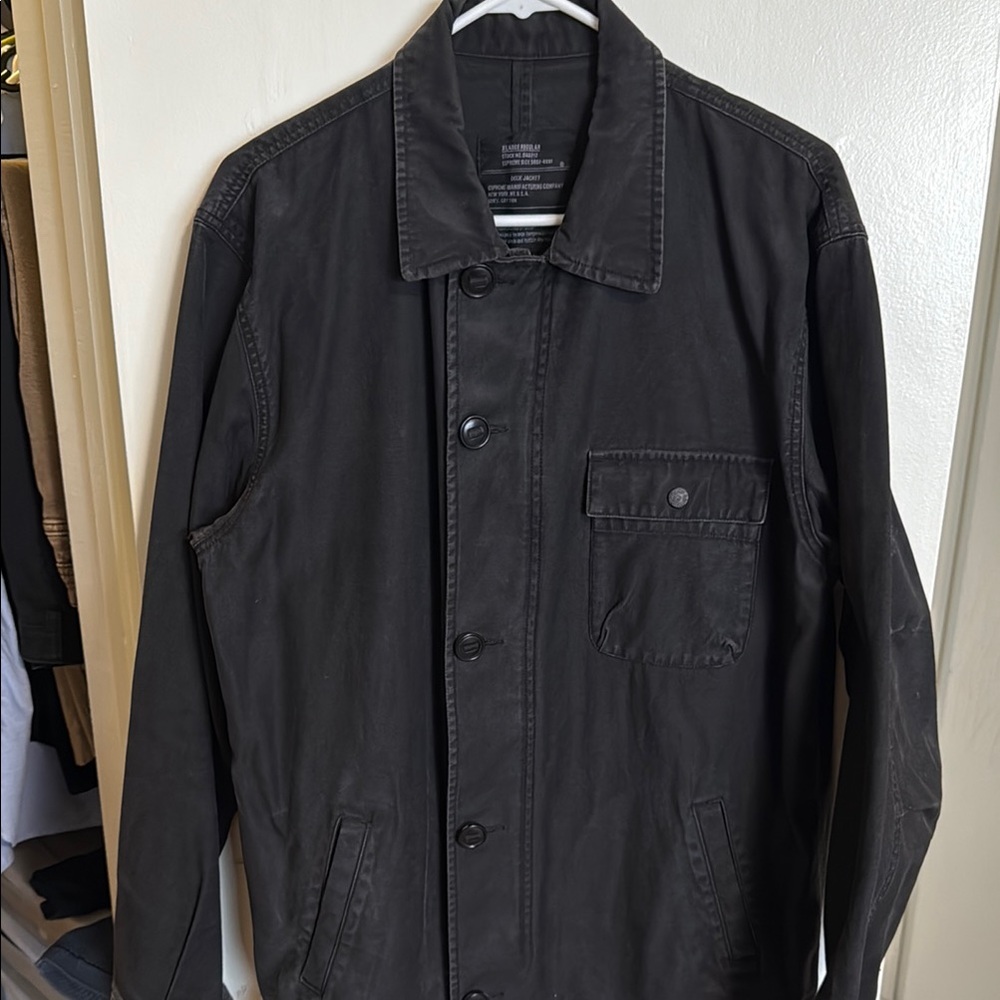 Vintage Supreme Black Lightweight Workwear Jacket